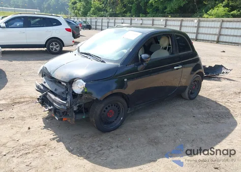 2012 Fiat 500 Pop z USA, uszkodzony, nr VIN 3C3CFFARXCT339534